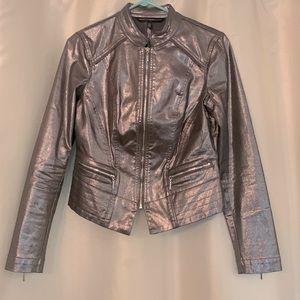 White House Black Market Metallic Jacket